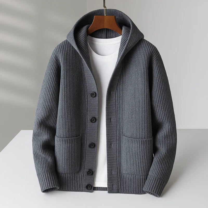 Grant Hooded Cardigan