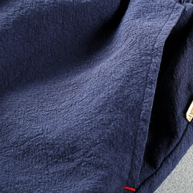 Renji Cotton Drawstring Pants