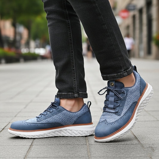 Calvin Genuine Leather Sneakers