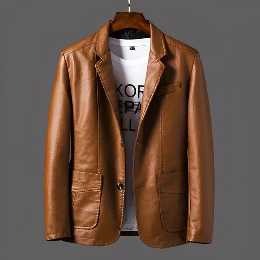 Ashford Leather Blazer