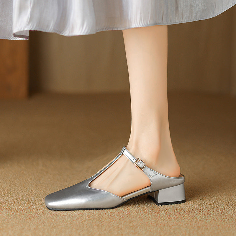 Zendaya T-Strap Mule