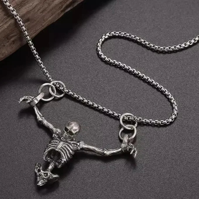 DeathCling Skeleton Necklace