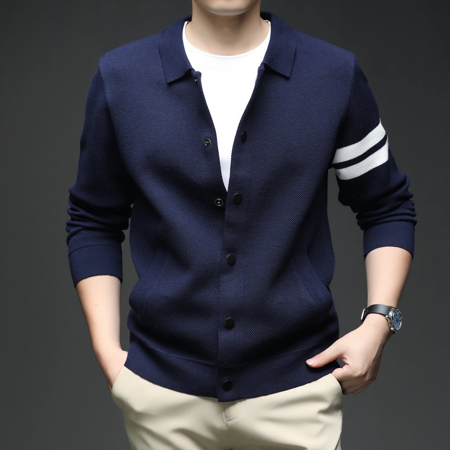 Camden Striped Cardigan