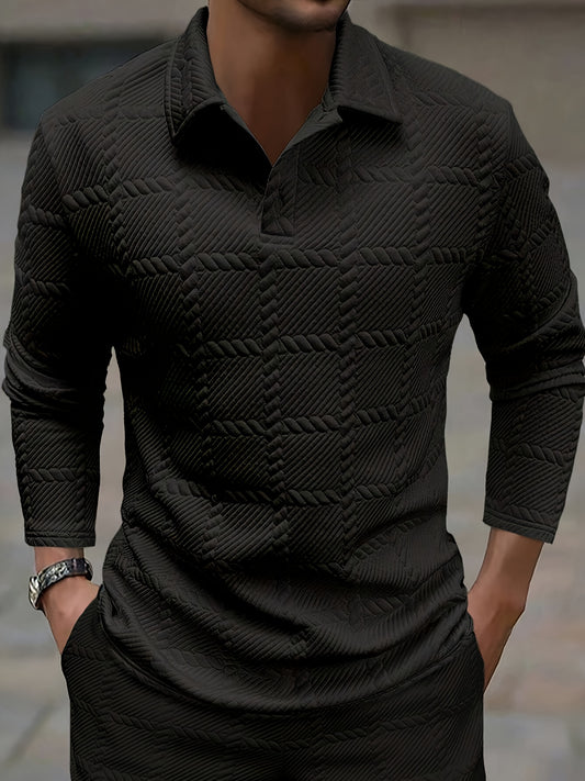 Salerno Textured Polo Shirt