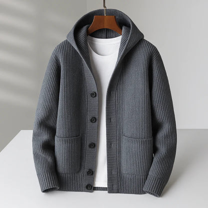 Grant Hooded Cardigan