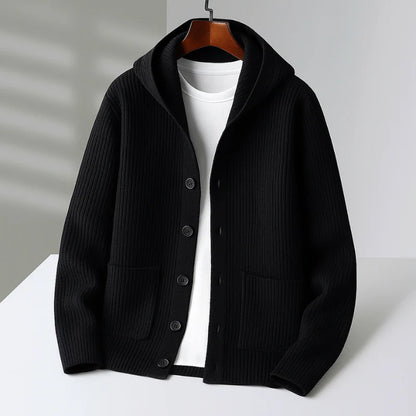 Grant Hooded Cardigan