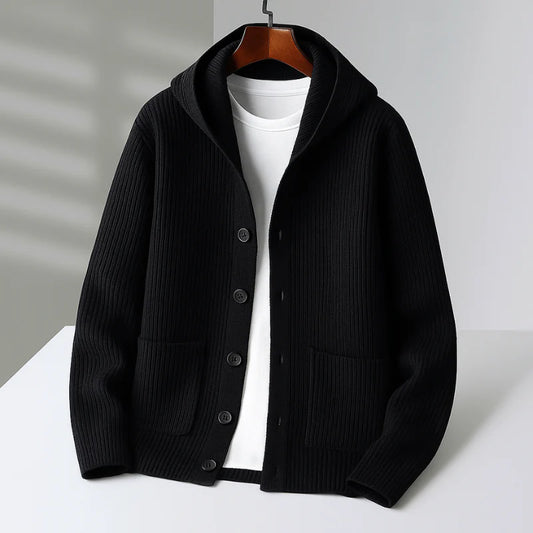 Grant Hooded Cardigan