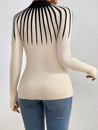 Marcelle High Neck Sweater