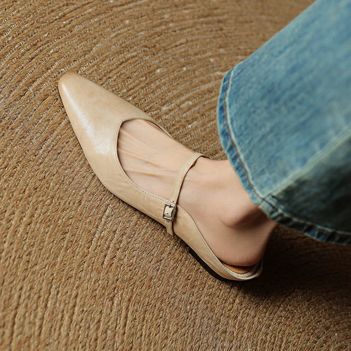 Vivian Genuine Leather Mules