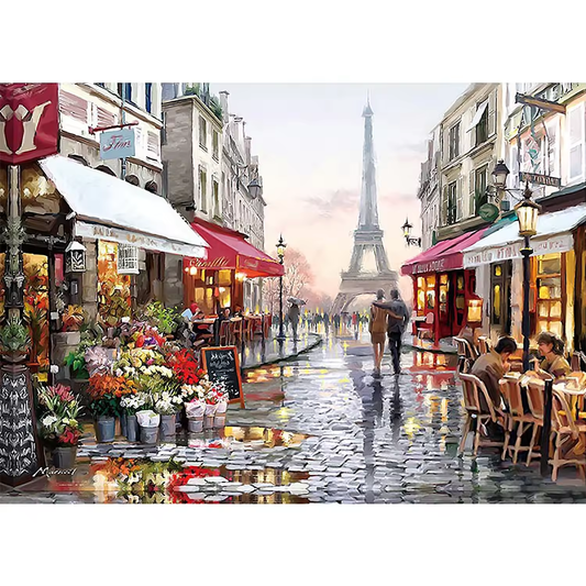 Paris Street - 1000 Pieces Jigsaw Puzzle