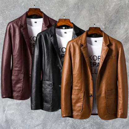 Ashford Leather Blazer