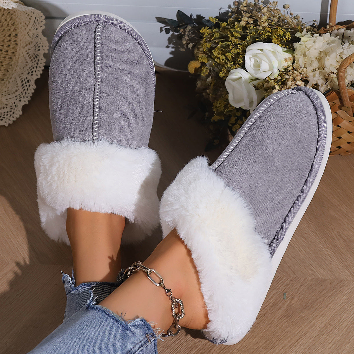Elara Plush Slippers