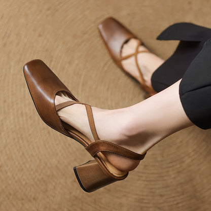 Isabelle Crossover Heels