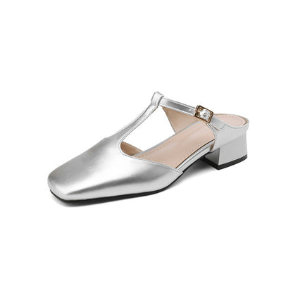 Zendaya T-Strap Mule