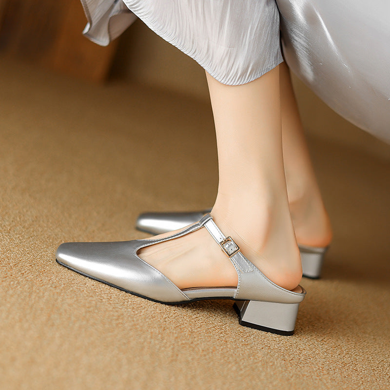 Zendaya T-Strap Mule