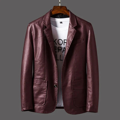 Ashford Leather Blazer