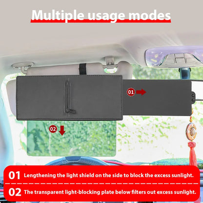 GlareGuard – Day & Night Anti-Glare Sun Visor