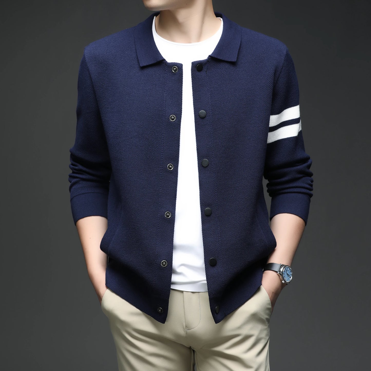 Camden Striped Cardigan