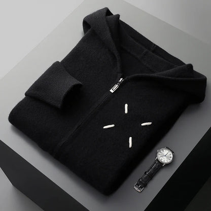 Asher Knit Hoodie