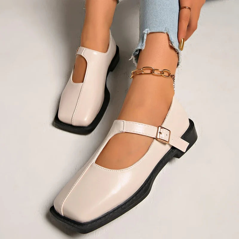 Clarette Buckle Mary Janes
