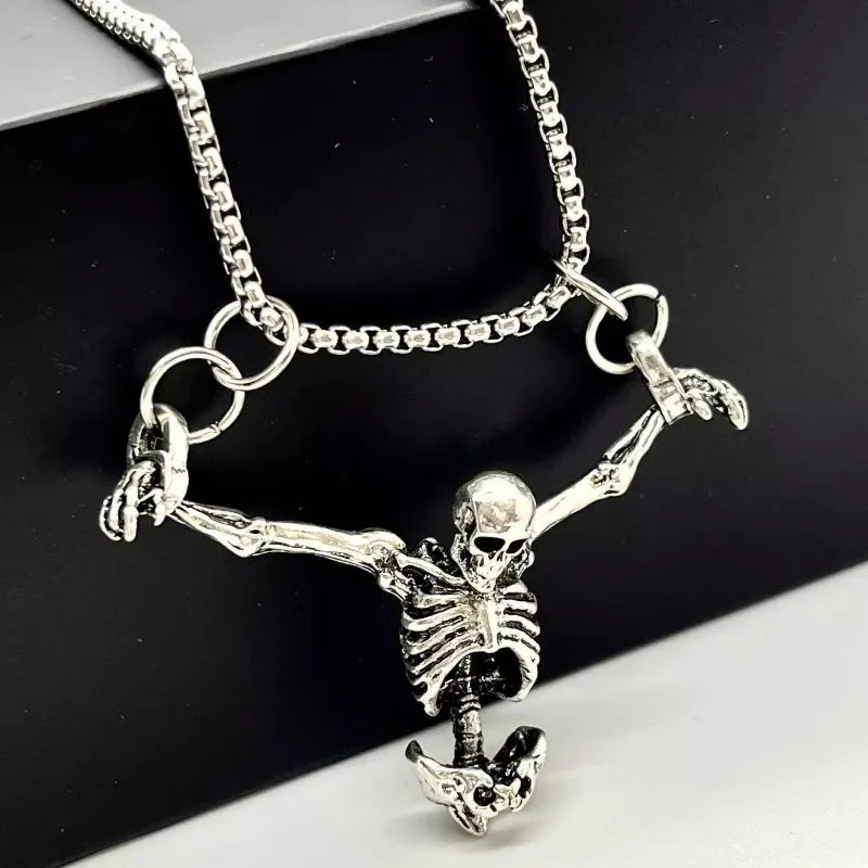 DeathCling Skeleton Necklace
