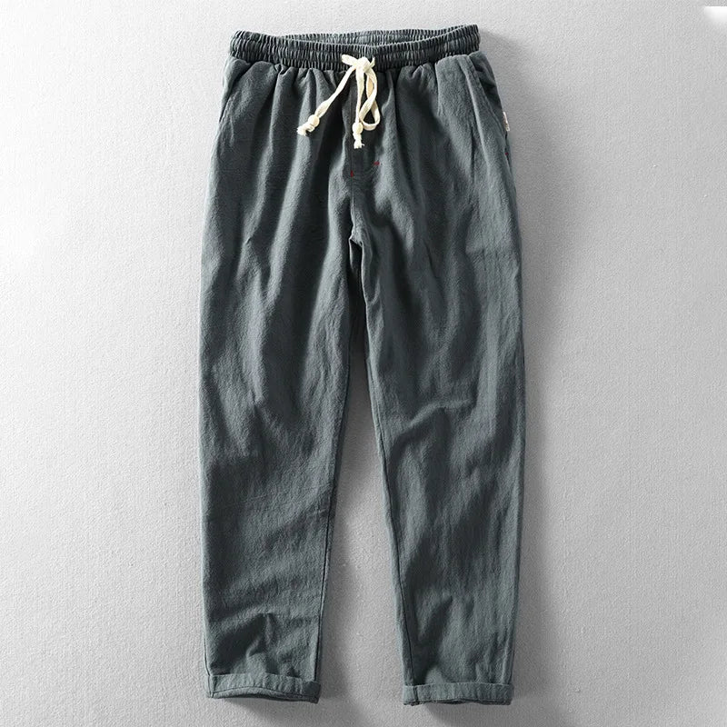 Renji Cotton Drawstring Pants