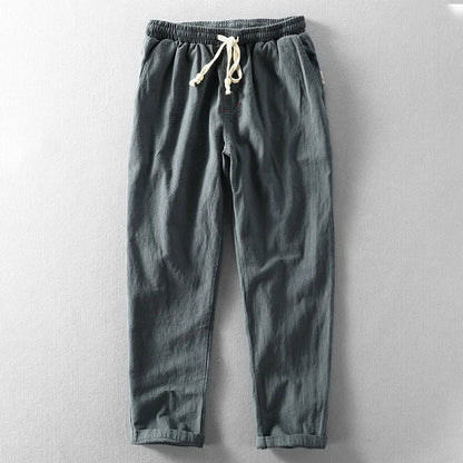 Renji Cotton Drawstring Pants