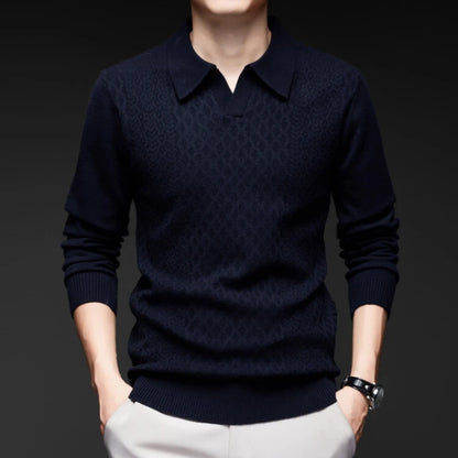 Arezzo Knit Collar Pullover