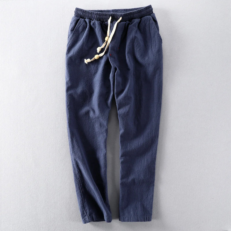 Renji Cotton Drawstring Pants