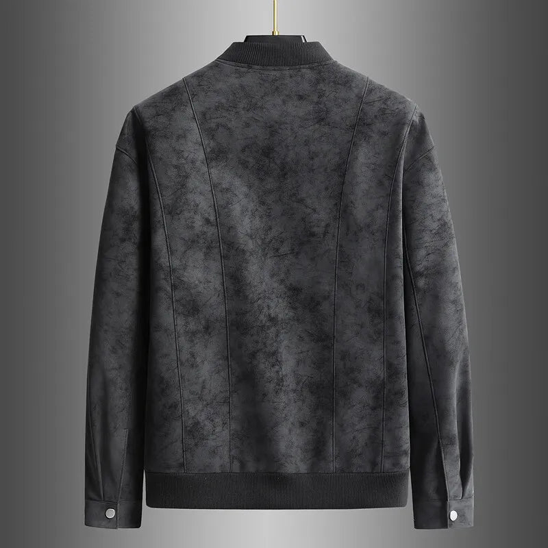 Ferrano Suede Bomber Jacket