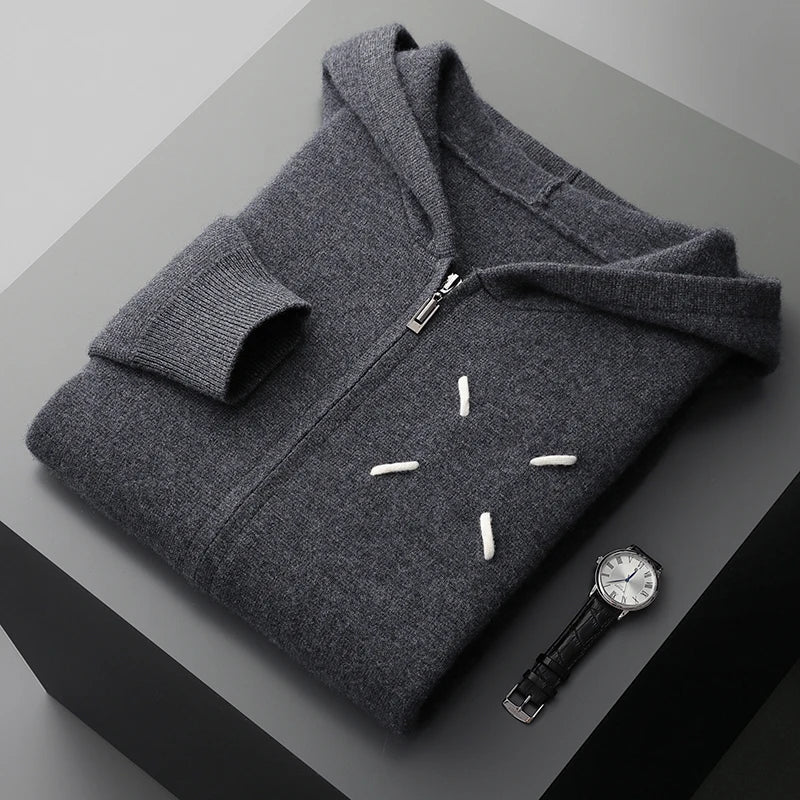 Asher Knit Hoodie