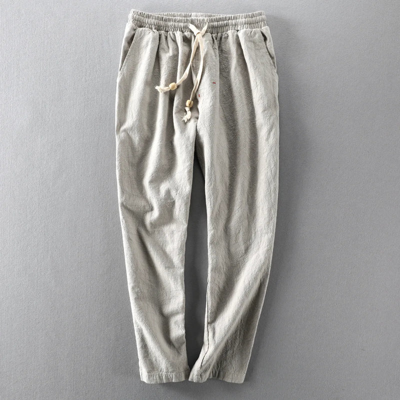 Renji Cotton Drawstring Pants