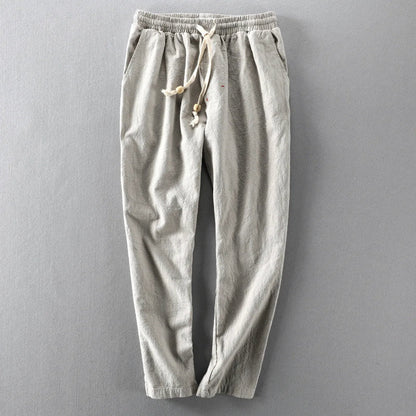 Renji Cotton Drawstring Pants