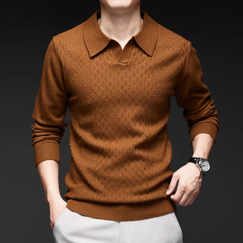 Arezzo Knit Collar Pullover