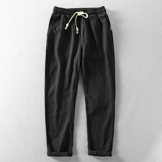 Renji Cotton Drawstring Pants