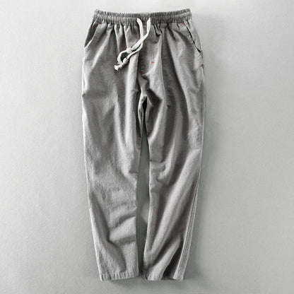 Renji Cotton Drawstring Pants
