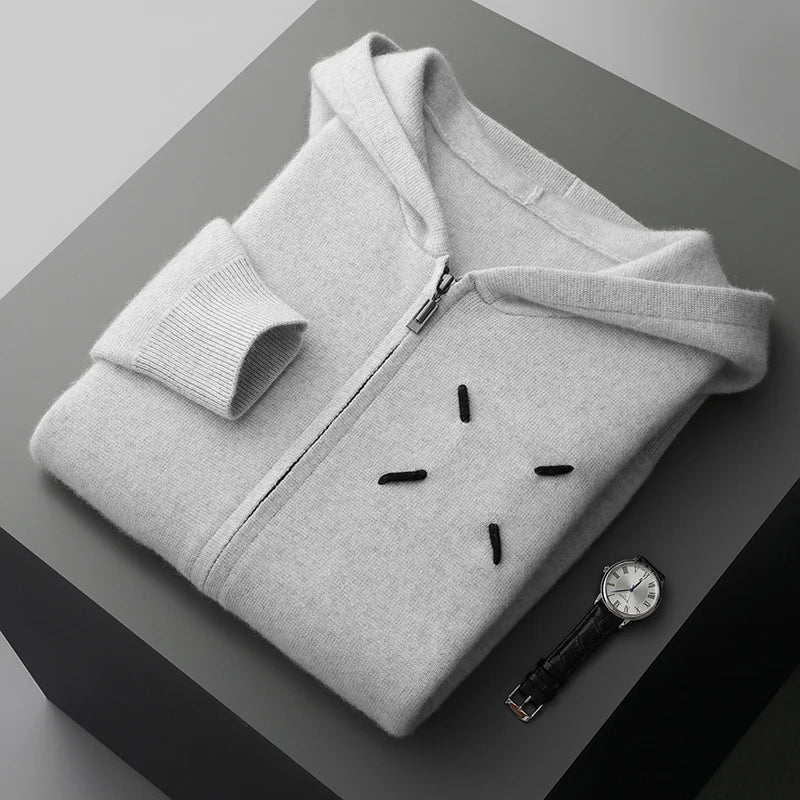 Asher Knit Hoodie