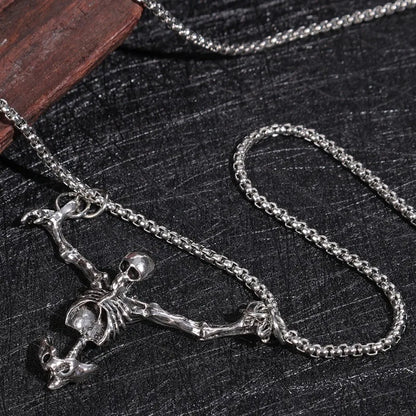 DeathCling Skeleton Necklace