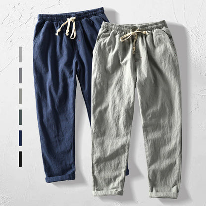 Renji Cotton Drawstring Pants