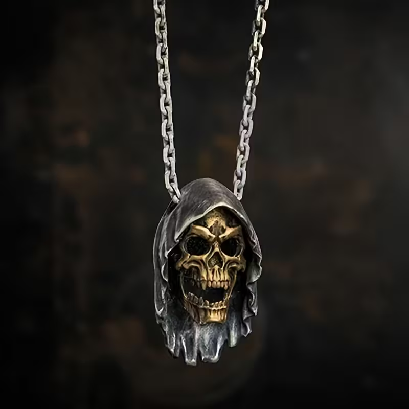 Grimveil Skull Necklace
