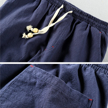 Renji Cotton Drawstring Pants