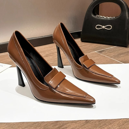 Amélie Buckle Pointed Heels