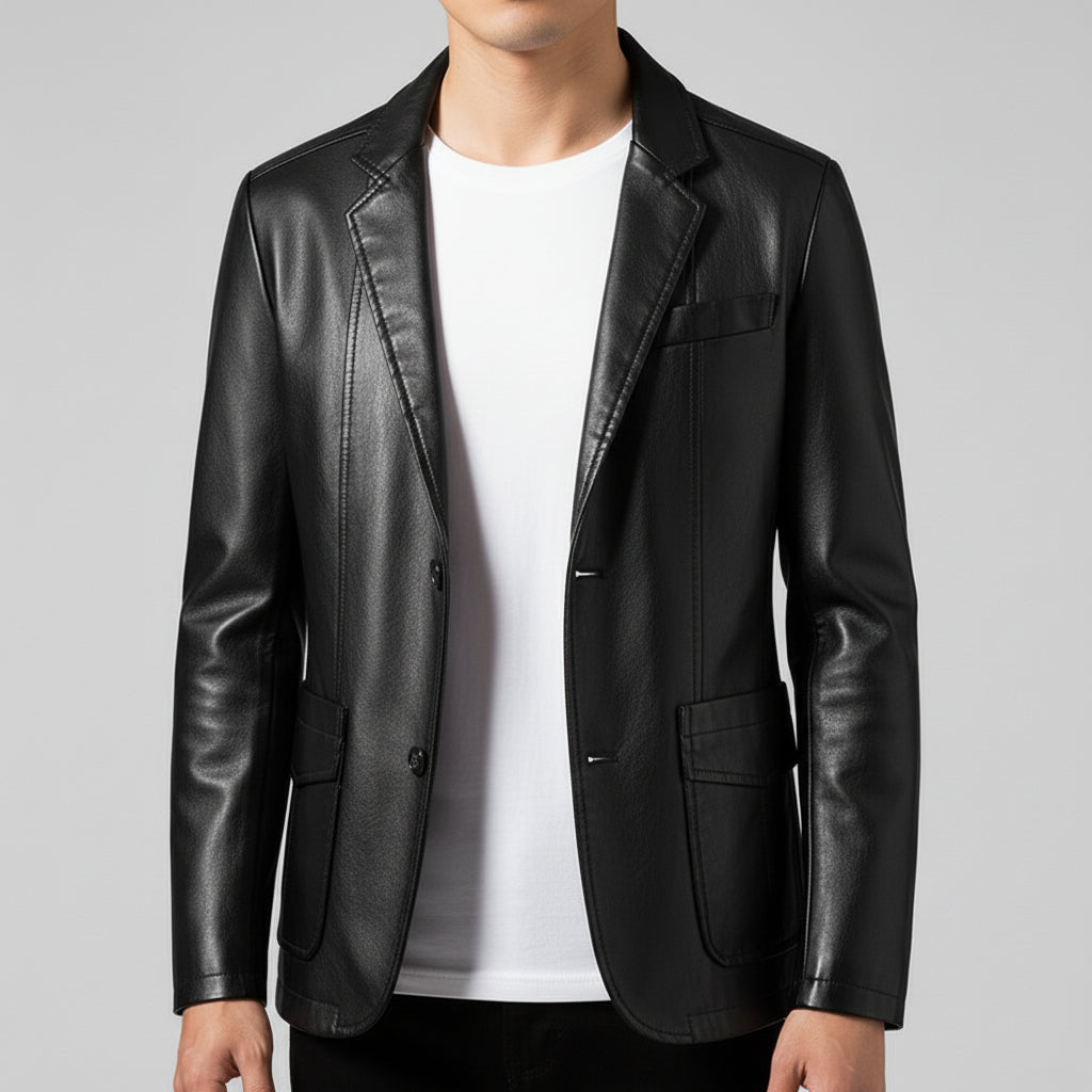 Ashford Leather Blazer