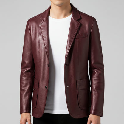 Ashford Leather Blazer